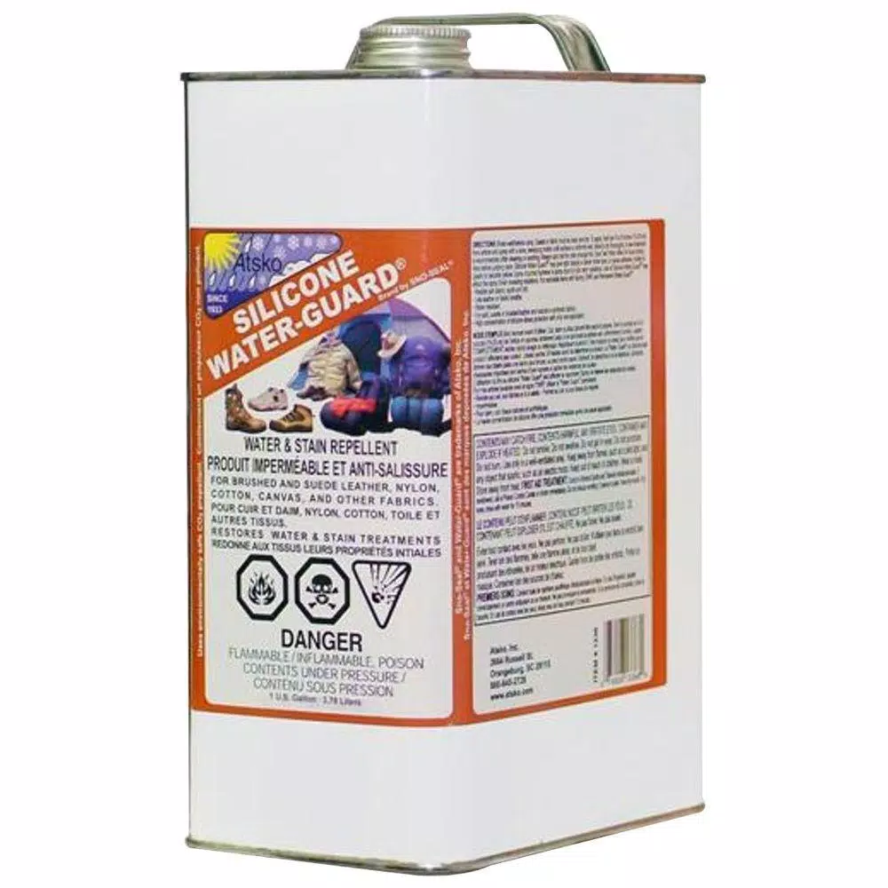 Atsko Silicone Water-Guard Waterproofing and Stain Repellent, 1 Gallon
