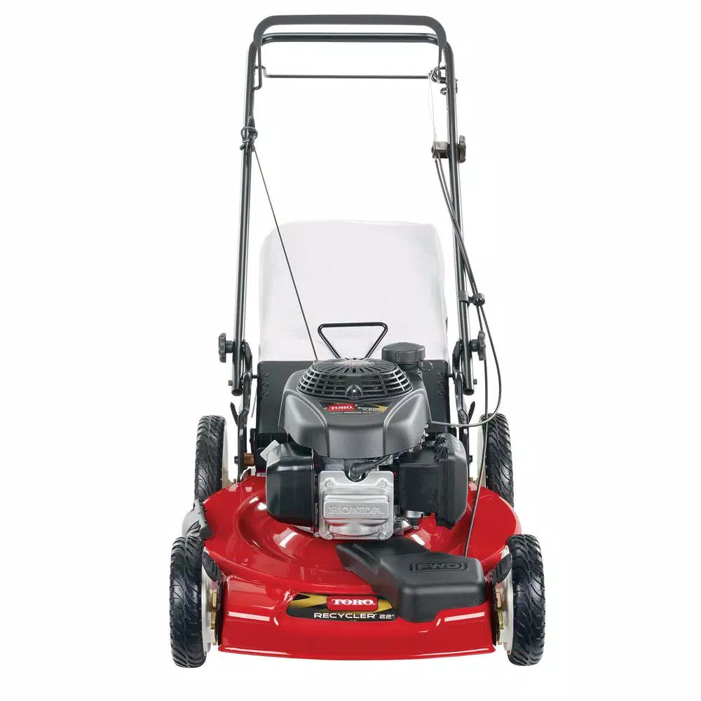 Toro Recycler 22 in. Self-Propelled Gas Lawn Mower with Honda 160cc Engine, High Wheel Front Wheel Drive