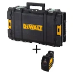 DEWALT DW088CG Green Self-Leveling Cross Line Laser Level with TOUGHSYSTEM Tool Box thumbnail 1