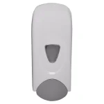 Genuine Joe Bulk Liquid Soap Dispenser - 1000 mL Wall Mount ABS Plastic Soap Dispenser with Sight Window thumbnail 1