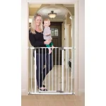 Dreambaby Liberty Extra Tall Auto-Close Security Gate with 3.5 in. Extension, 36.5 in. H, White thumbnail 4