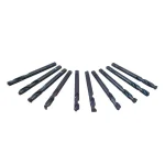 BLU-MOL 3-1/4 in. x 1/4 in. Pilot Drill Hole Saw Accessory, Bi-Metal, 10-Pack thumbnail 3