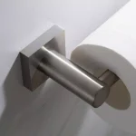 KRAUS Ventus Brushed Nickel Toilet Paper Holder - Solid Brass thumbnail 6