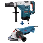 Bosch 13 Amp SDS-Max Corded Rotary Hammer Drill & 10 Amp 4-1/2 in. Angle Grinder Combo Kit thumbnail 1
