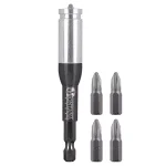 Montana Brand 7-Piece Drywall Screw Setter Set with 3 in. Magnetic Bit Holder thumbnail 2