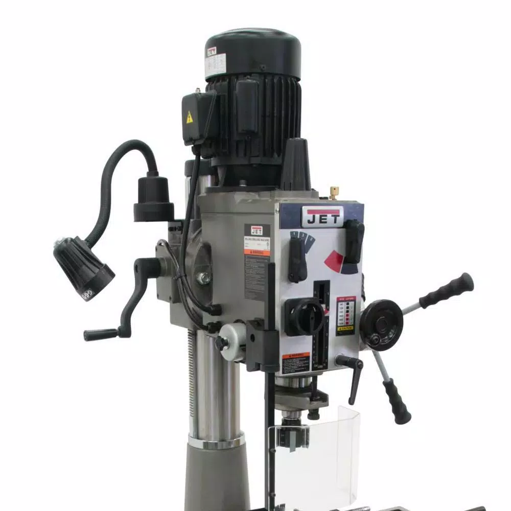 JET JMD-40GH Geared Head Mill/Drill Press, 115V/230V, 6-Speed