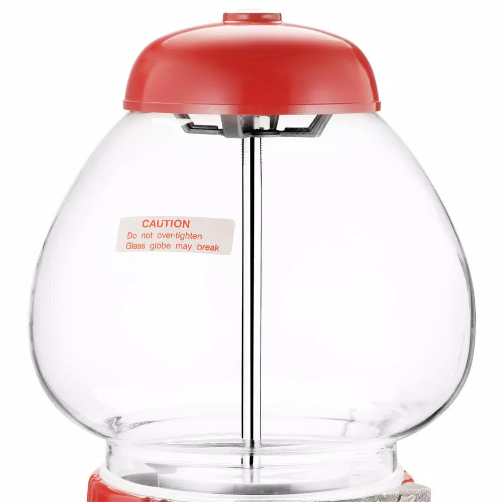 Great Northern Junior Vintage Gumball Machine and Coin Bank - Classic Red