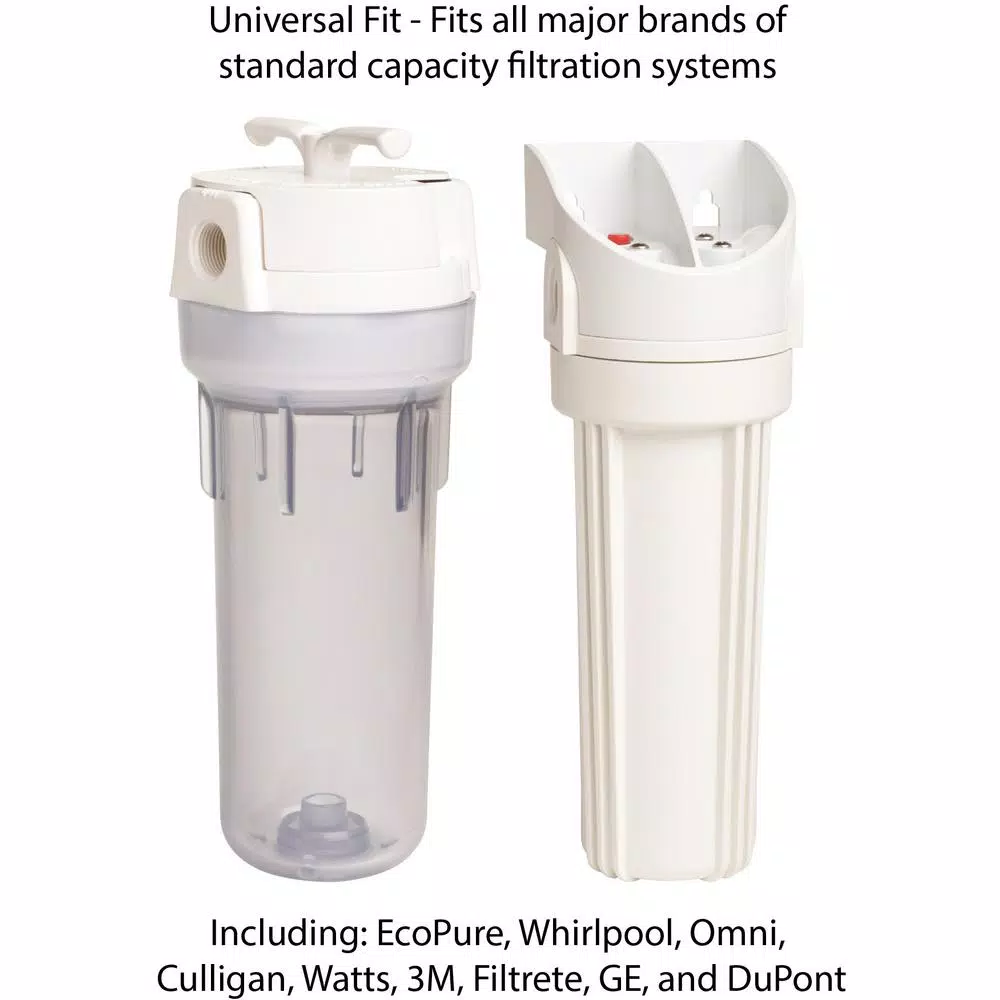 EcoPure Universal Fit Pleated Whole House Water Filter 2-Pack, 30 Micron