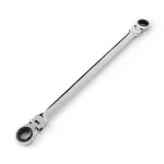 TEKTON 16 mm x 18 mm Extra Long Flex-Head Ratcheting Box End Wrench thumbnail 1
