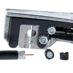 Ideal Stripmaster RG-6 Coaxial Cable Stripper, Heavy Duty Zinc Die Cast Hand Tool thumbnail 10