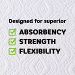 Bounty Select-A-Size White Paper Towels, 6 Triple Rolls thumbnail 6