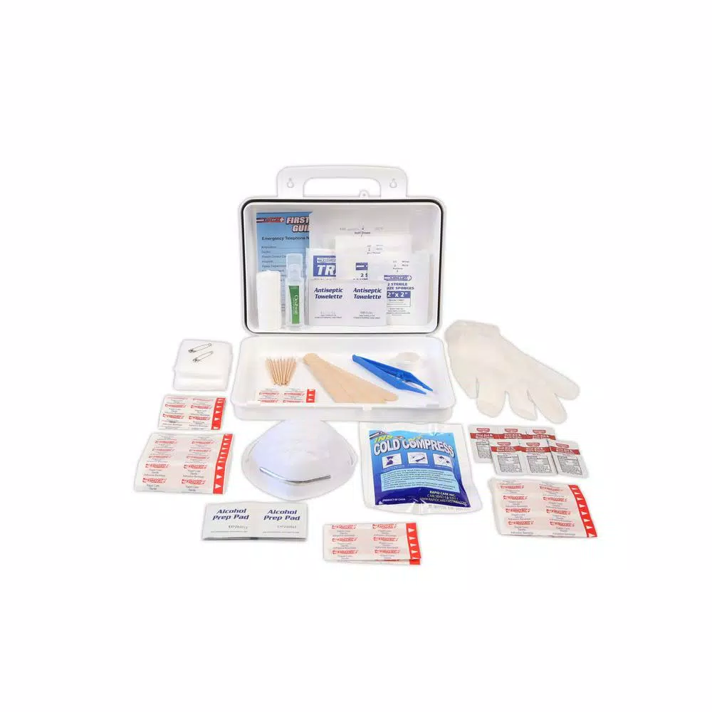 Rapid Care 166-Piece 25 Person ANSI/OSHA Compliant Industrial First Aid Kit