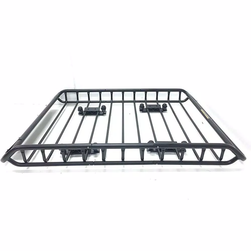 MaxxHaul 46" x 36" Universal Steel Roof Rack Cargo Basket, 150 lb Capacity