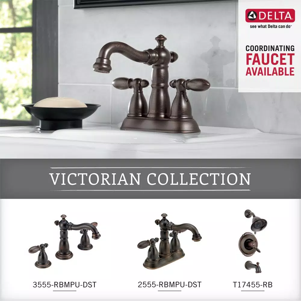 Delta Victorian 24 in. Single Towel Bar in Venetian Bronze