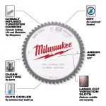 Milwaukee 10 in. 50T Carbide Teeth Metal Cutting Circular Saw Blade thumbnail 3