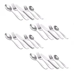 Gibson Castleford 20-Piece Mirror Polish Stainless Steel Flatware Set, Service for 4 thumbnail 3