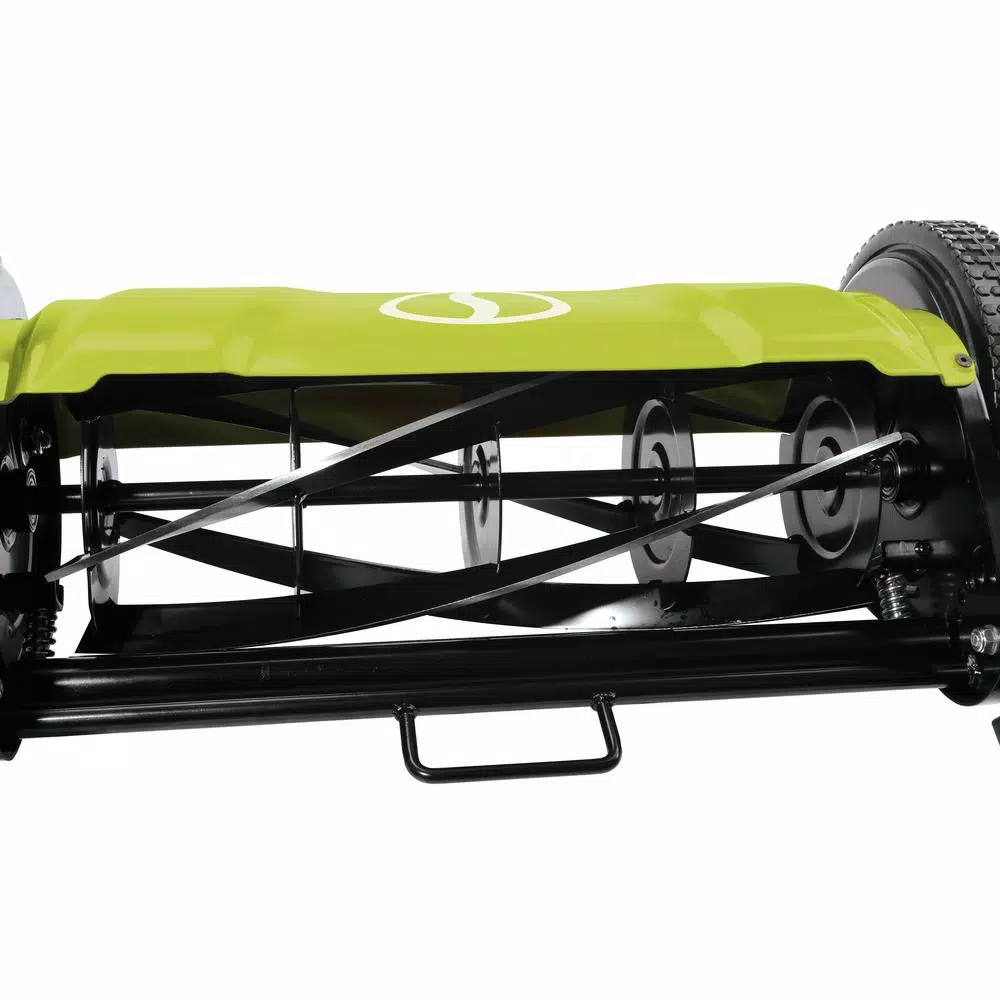 Sun Joe MJ1800M 18 in. 5-Position Quad Manual Walk-Behind Push Reel Mower