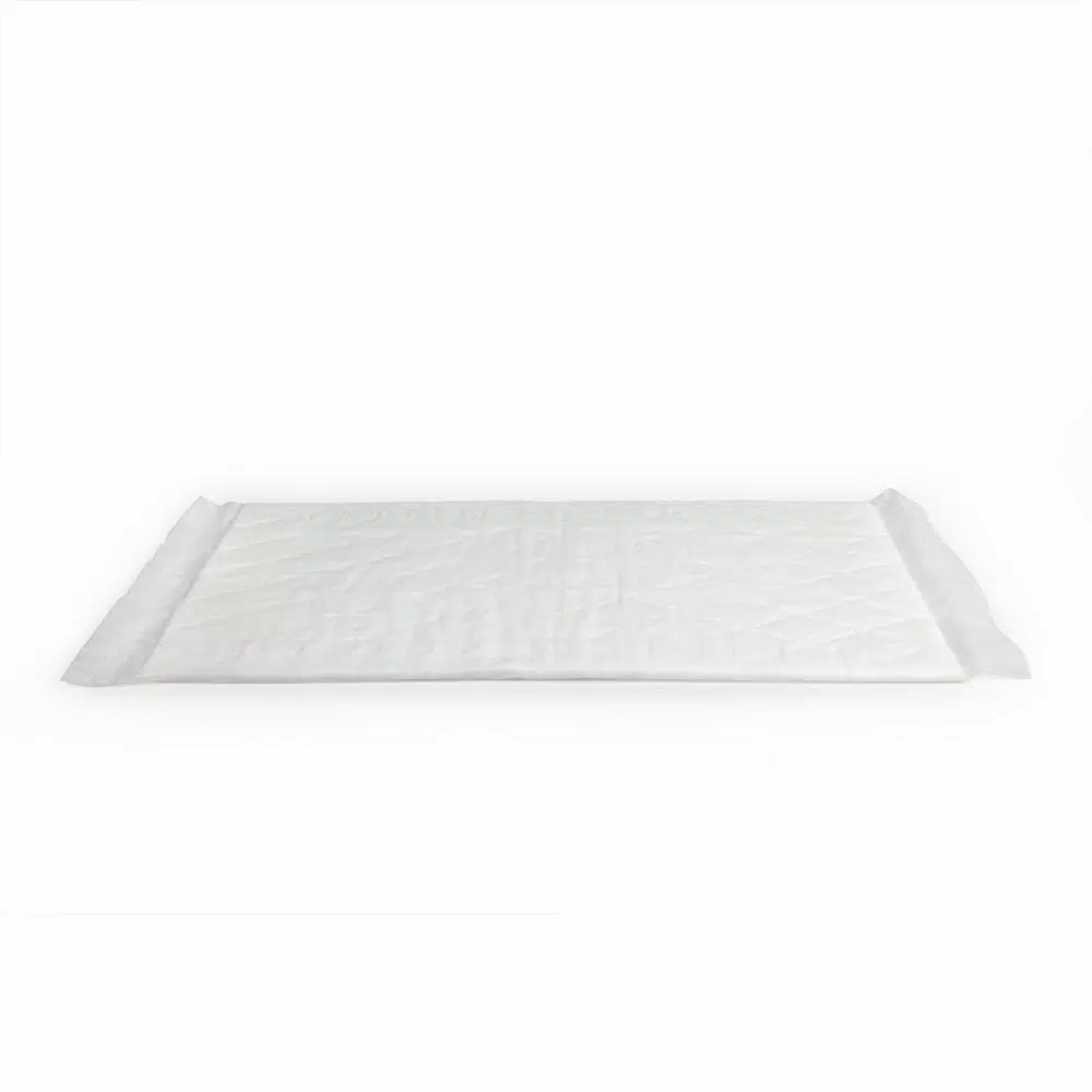 Unbranded Barrier Mats 24 in. x 24 in. Absorbent Pads, White (Box of 100)
