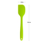 Ovente Premium Silicone Spatula with Stainless Steel Core, Heat Resistant up to 500°F, BPA-Free, Green thumbnail 5