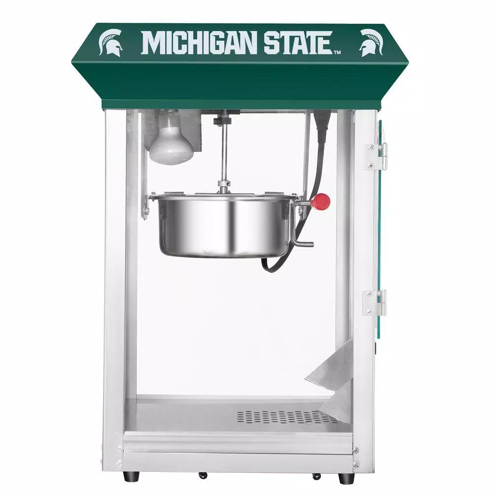 Great Northern Popcorn Michigan State University Spartans 8 oz. Popcorn Machine