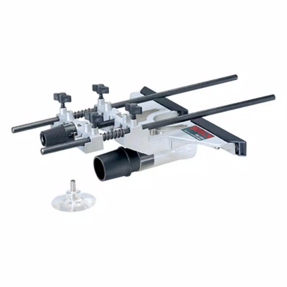 Bosch 1617EVSPK 2.25 HP Corded Router Kit with Plunge and Fixed Bases, Edge Guide, and Dust Extraction