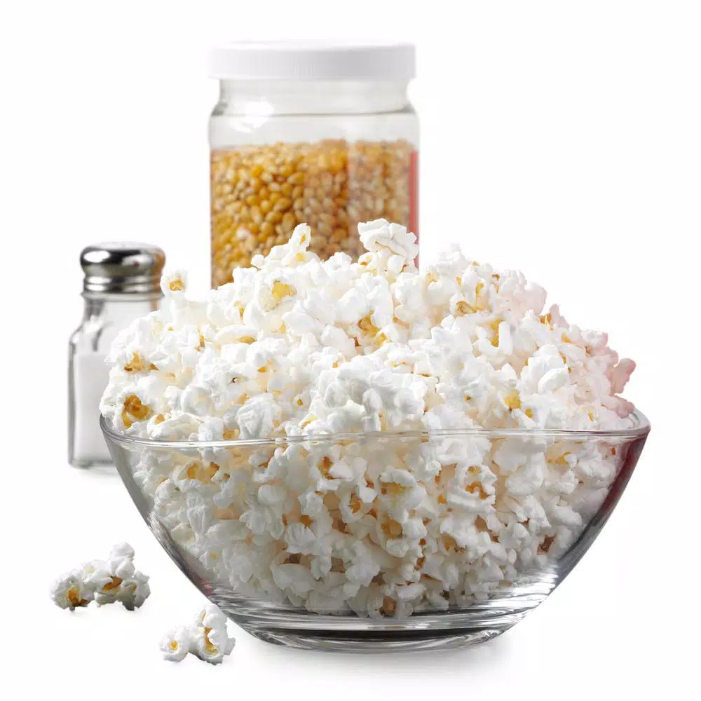 Nostalgia APH200RED 16-Cup Hot Air Popcorn Maker, Red Countertop Popper