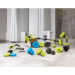 RYOBI 18V ONE+ Telescoping Power Scrubber Kit with 2.0 Ah Battery and Charger thumbnail 11