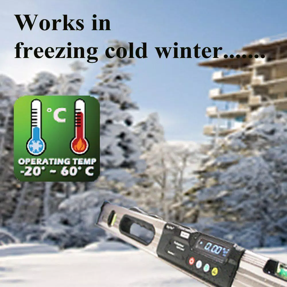 Digi-Pas DWL-680Pro 24-inch Waterproof IP65 Digital Electronic Level with Bright LED Display