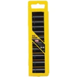 Stanley 1/2 in. Drive Metric Deep Impact Socket Set, 11-Piece Black Chrome Vanadium Steel thumbnail 2