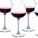 Villeroy & Boch Purismo Lead-Free Crystal Full-Bodied Red Wine Glasses, 18.5 oz (Set of 4) thumbnail 2