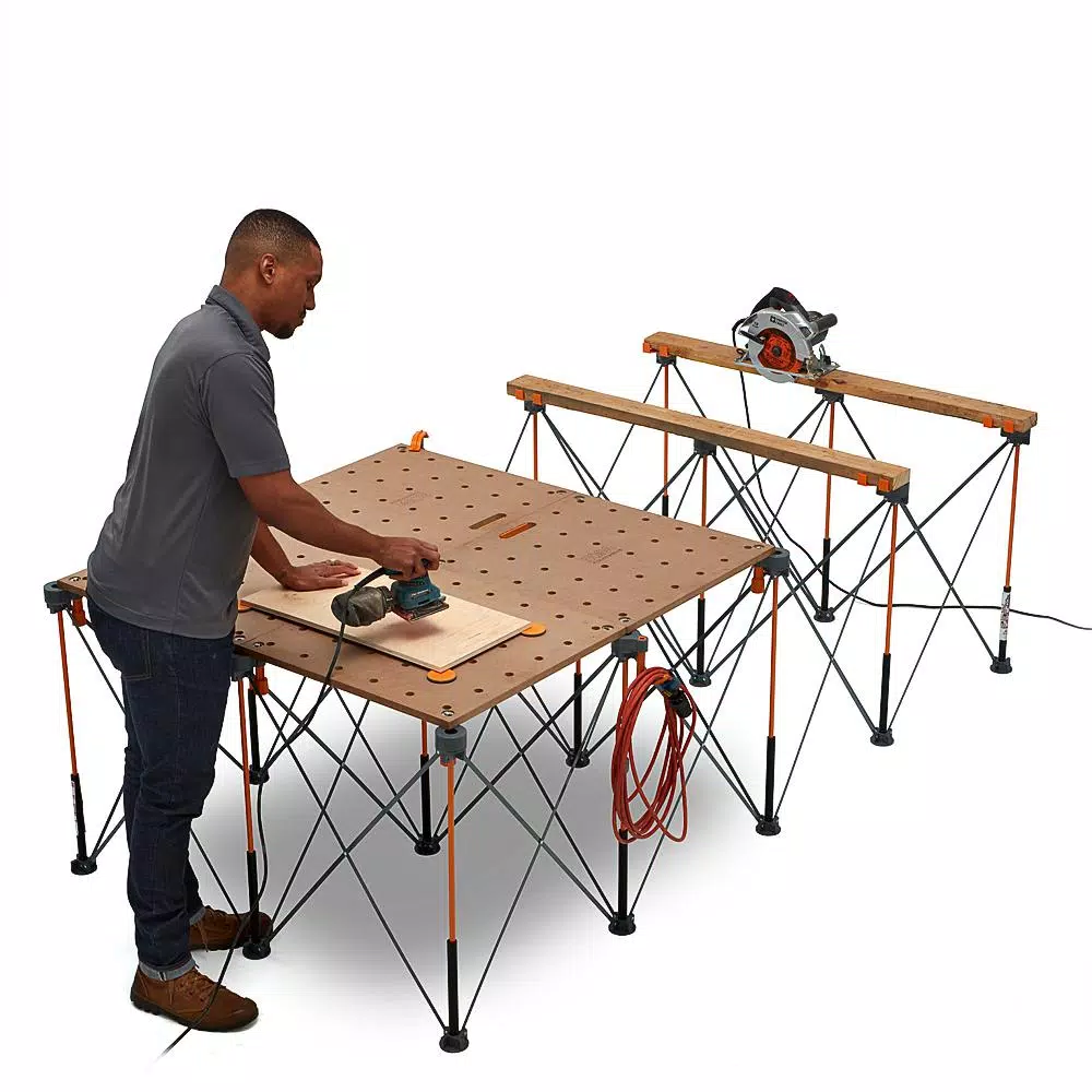 BORA Centipede 24 in. x 48 in. Heavy-Duty Workbench Top with 3/4 in. Dog Holes