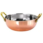 Gibson Home Rembrandt 6-Piece Copper Plated Mini Serving Bowl Set with Brass Handles thumbnail 1