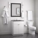 Franklin Brass Maxted 5-Piece Polished Chrome Bath Hardware Accessory Set thumbnail 2