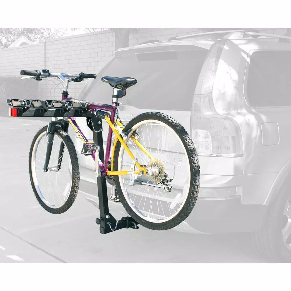 MaxxHaul 4-Bike Deluxe Hitch Mount Rack, 150 lb Capacity, 2 in. Receiver