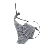 LITTON LANE The Dancer Decorative Figurine - 21 in. x 12 in. Polystone Sculpture thumbnail 3