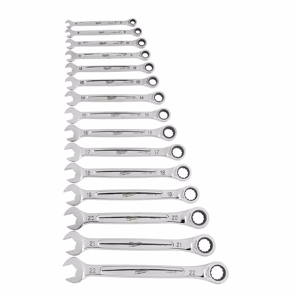 Milwaukee 21-Piece Metric Ratcheting Wrench and Screwdriver Tool Set