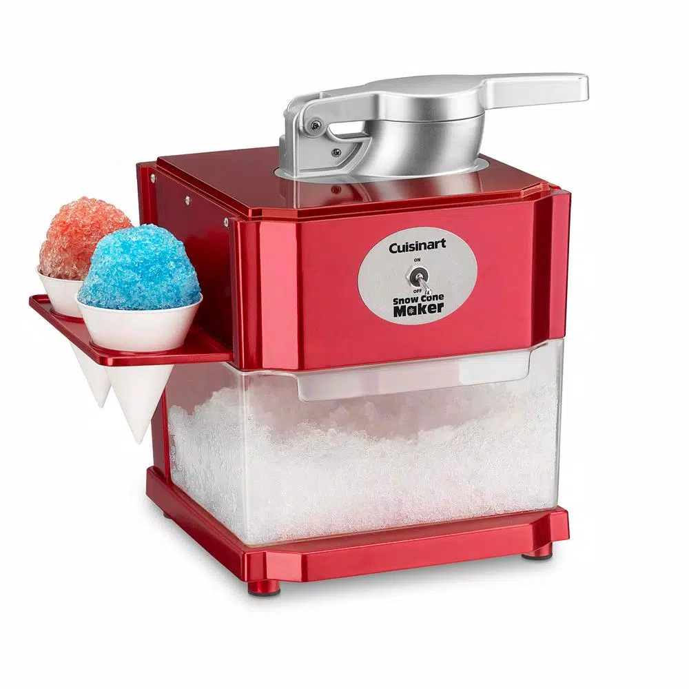 Cuisinart 20 oz. Red Countertop Snow Cone Machine