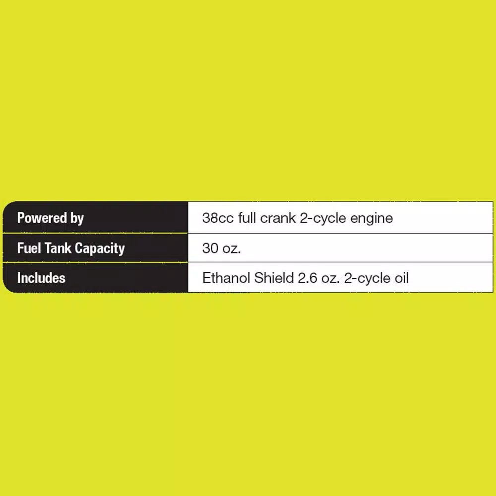 RYOBI 38cc Gas Backpack Leaf Blower, 760 CFM, 175 MPH, 2-Cycle