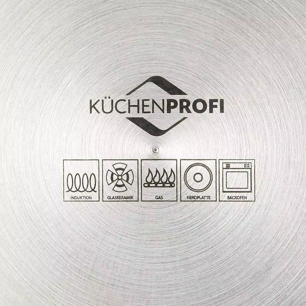 Frieling Kuchenprofi 6 in. Stainless Steel Stovetop Skillet with Clad Bottom