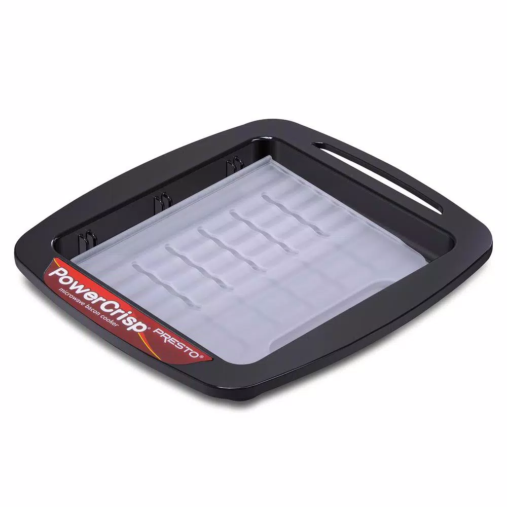 Presto Microwave Bacon Crisper Cooker - Dishwasher Safe, Makes 12 Strips