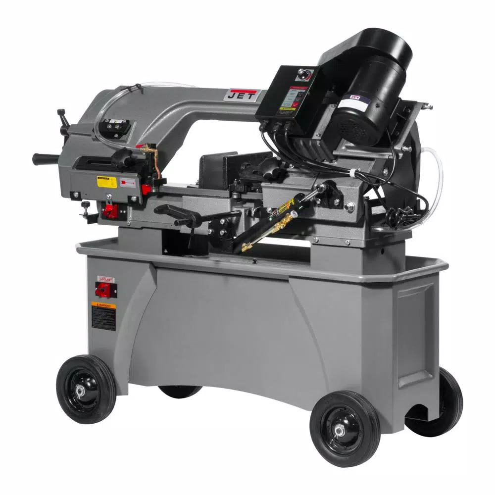 Jet HVBS-712V 7 in. x 12 in. Variable Speed Horizontal/Vertical Metalworking Bandsaw, 1 HP, 115V