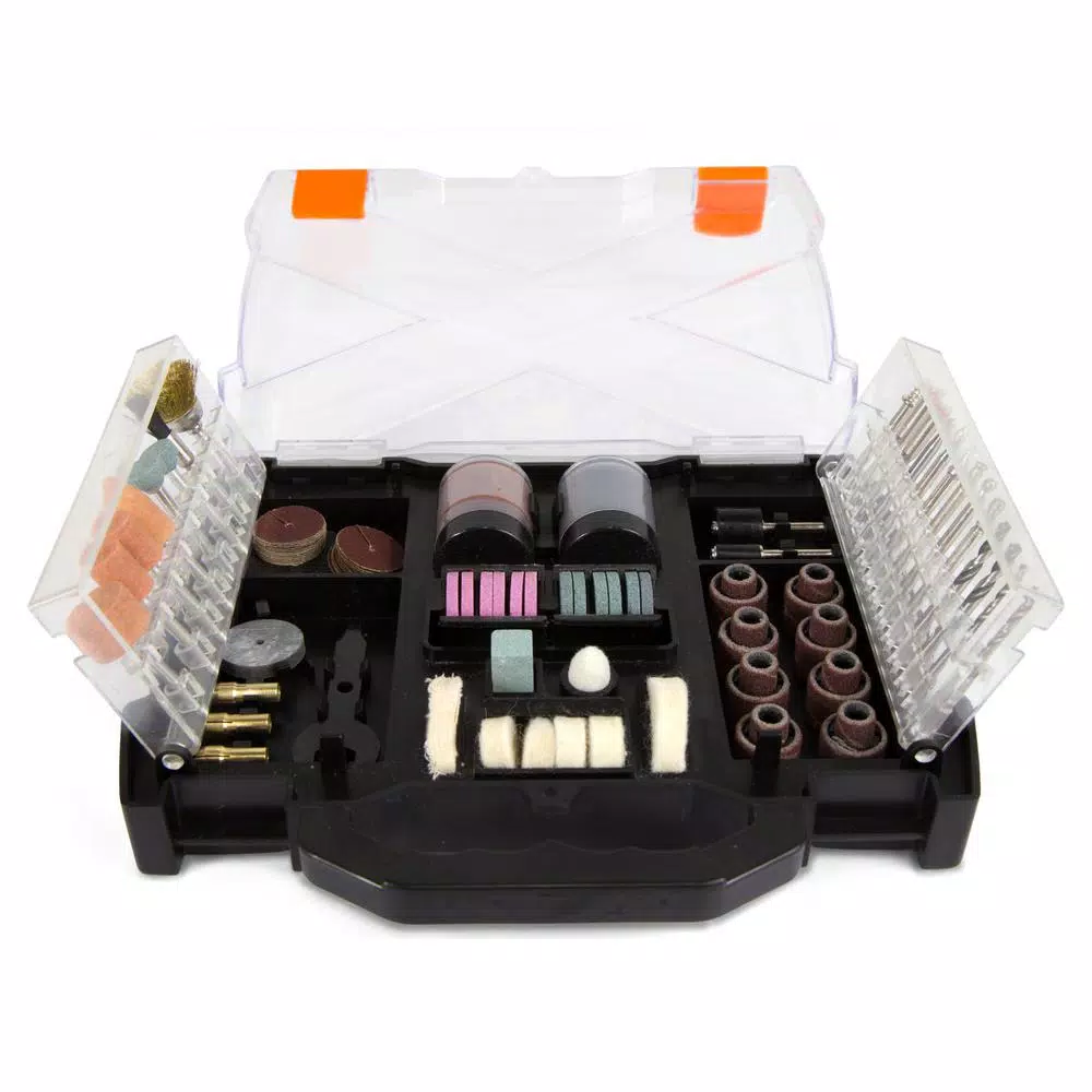 WEN 150-Piece Rotary Tool Accessory Kit with Carrying Case