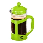 Ovente 8-Cup Green French Press - Heat-Resistant Borosilicate Glass Coffee and Tea Maker with Measuring Scoop thumbnail 1