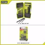 RYOBI 29-Piece Black Oxide Drill Bit Set and Impact Rated Driving Bit Set thumbnail 3