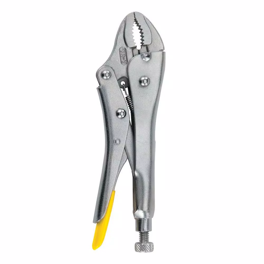 Stanley 3-Piece Locking Plier Set with Induction Hardened Jaws and Wire Cutters