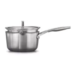 Calphalon Premier 3.5 qt. Stainless Steel Sauce Pan with Glass Lid thumbnail 1