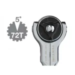 TEKTON 3/8 in. Drive 9 in. Swivel Head Ratchet, 72-Tooth thumbnail 9