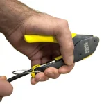 Klein Tools 4-Piece Complete Coax Installation Set with Compression Crimper and Multi-Cable Cutter thumbnail 2
