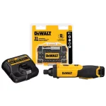 DEWALT 8V MAX Cordless 1/4 in. Hex Gyroscopic Screwdriver Kit with 1.0 Ah Battery, Charger & Bag thumbnail 1
