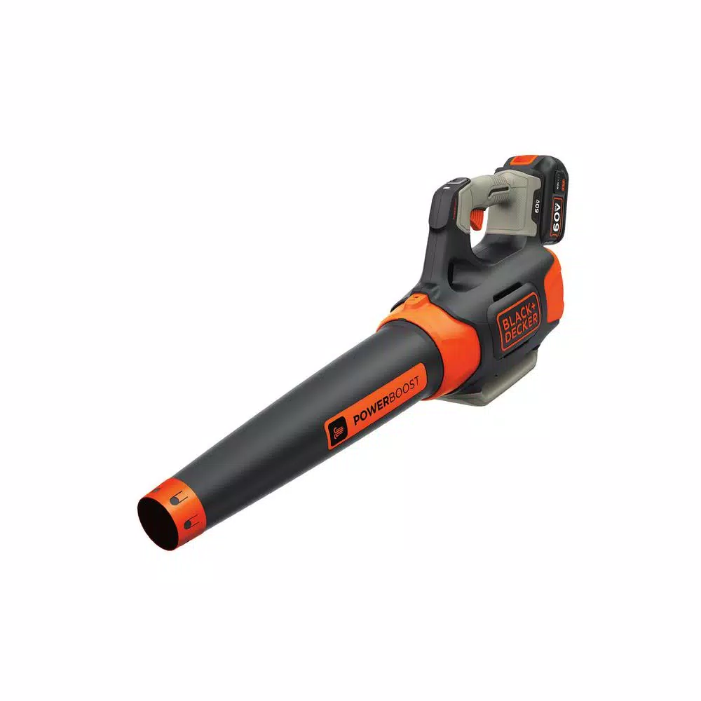 BLACK+DECKER 60V MAX Cordless Handheld Leaf Blower (400 CFM, 100 MPH) with Bonus 2-in-1 String Trimmer and Edger